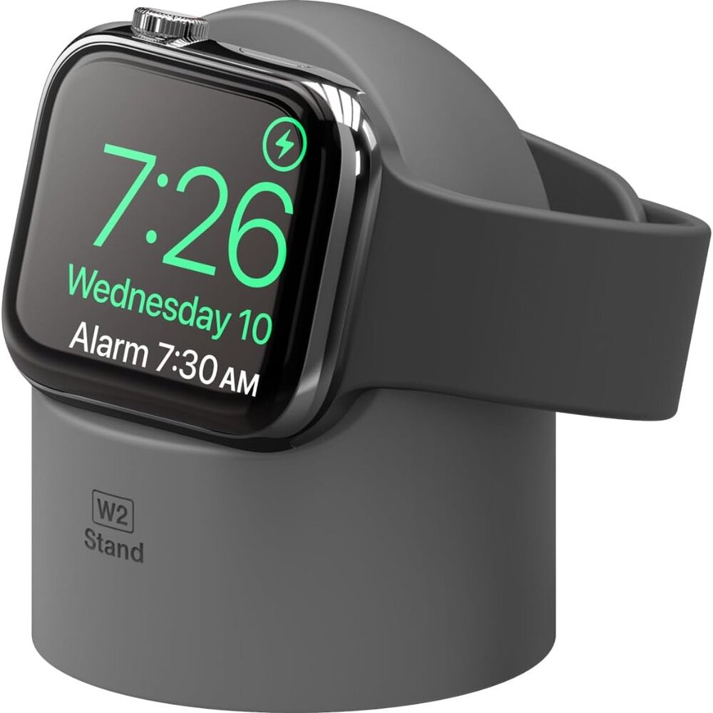 Elago W2 Stand for Apple Watch Charging Station Gray New